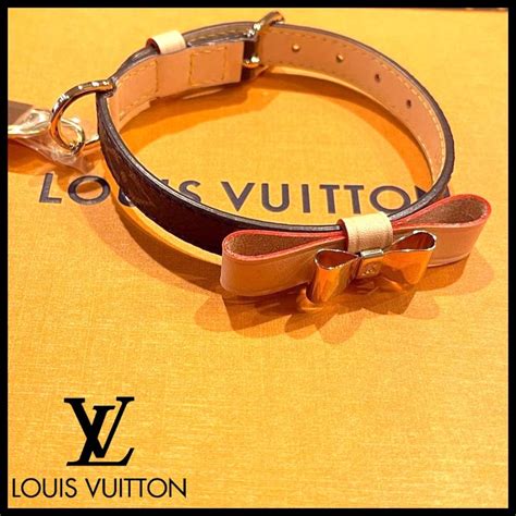 designer cat collars louis vuitton|louis vuitton dog collar small.